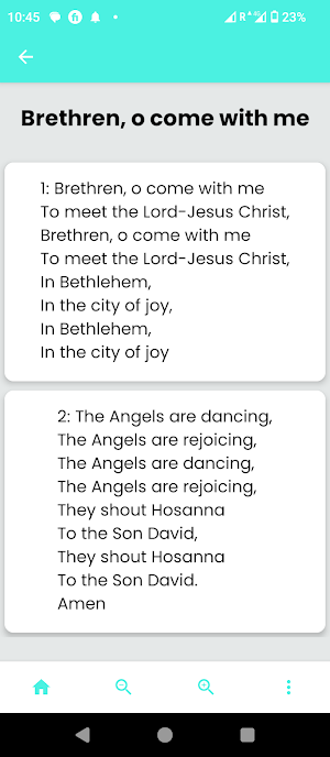 CCC Hymn Book Offline Screenshot 3