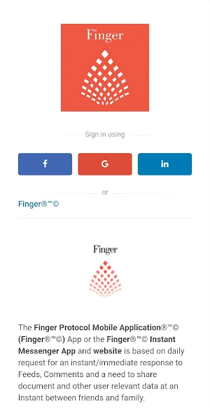 FingerMobile®™© Screenshot 0