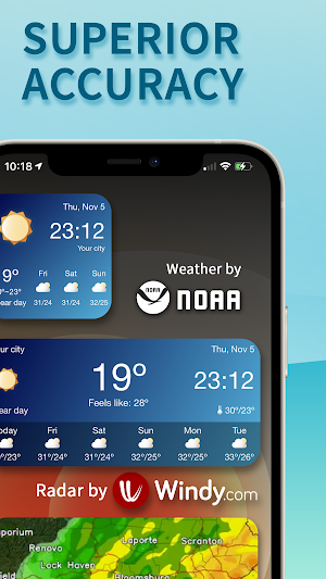 NOAA Weather Widget & Radar Screenshot 2