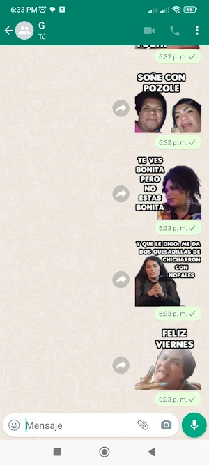 Stickers de las perdidas Screenshot 0