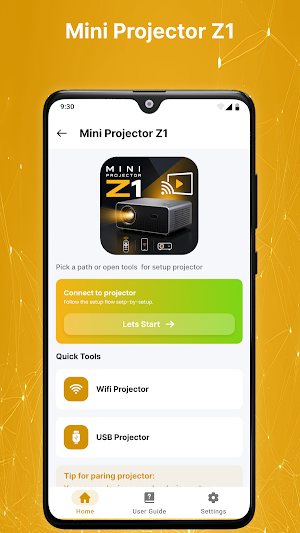 Mini Projector Z1 App Screenshot 0