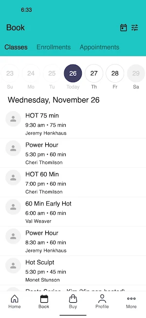 Hot 4 Yoga Screenshot 1