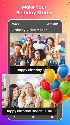 Birthday Photo Frame With Song Screenshot 2