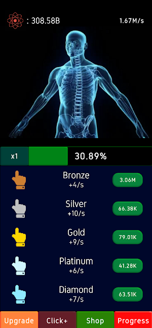 Atom Idle: Incremental Clicker Screenshot 1