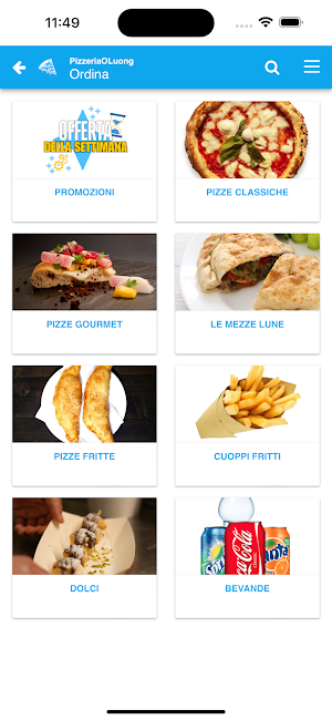 Pizzera O Luong Screenshot 2