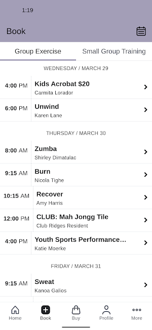 Club Ridges Screenshot 1