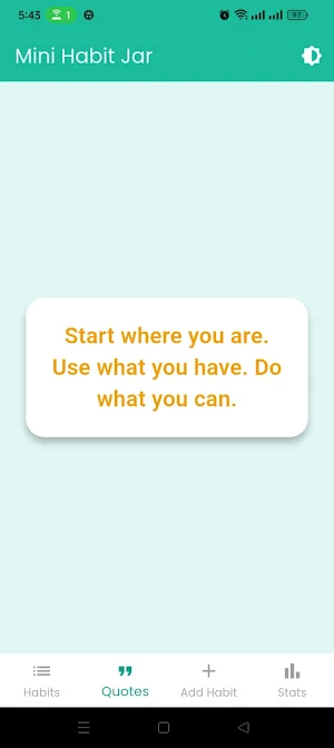 Mini Habit Jar Screenshot 2