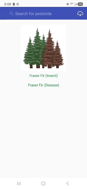 MyIPM for Southern Fraser Fir Screenshot 0