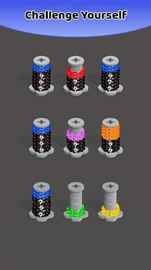 Chain Sort - puzzle Games Screenshot 2