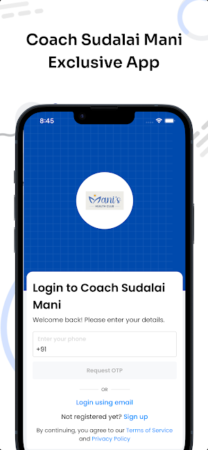 Manis Health Club Screenshot 0