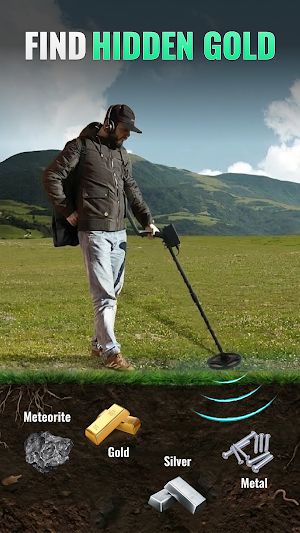 Metal Detector Detect magnetic Screenshot 1