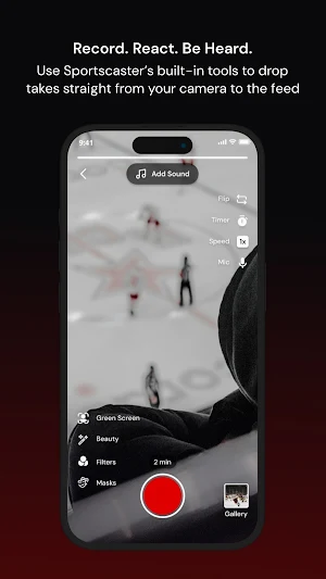 SportsCaster: Fan Sports Takes Screenshot 3