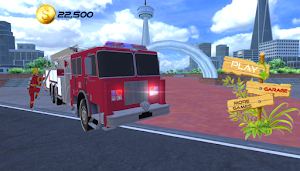 Fire Truck Driving Game 2022 Screenshot 0