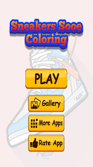 Coloring Sneaker Craft Screenshot 1