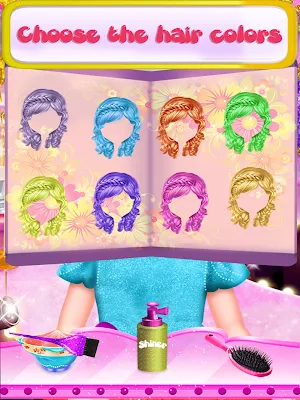 Fairy Fashion Braided Hairstyles games for girls Screenshot 3