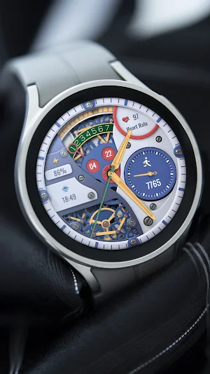 ZKin WatchFace Smart Machinery Screenshot 3