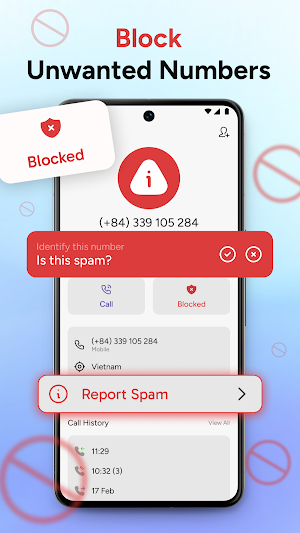 CallingApp: Caller ID, Blocker Screenshot 1