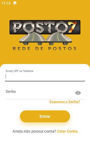 REDE POSTO 7 - FIDELIDADE Screenshot 1