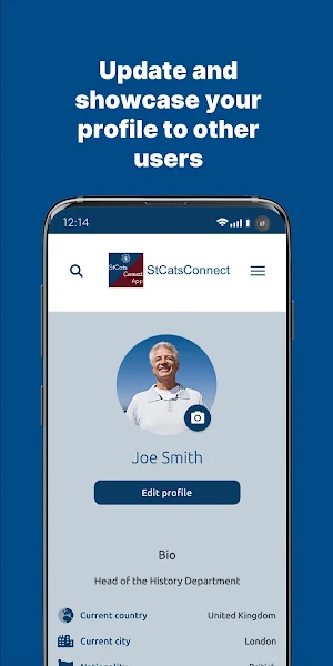 StCatsConnect App Screenshot 1