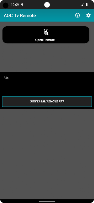Remote Control for Aoc Tv Screenshot 0