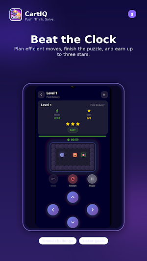 CartIQ: Push Box Puzzle Screenshot 2