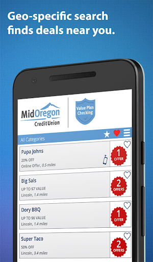 Mid Oregon Value Plus Checking Screenshot 2