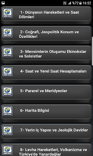 TYT ve AYT Coğrafya Konuları Detaylı Anlatım Screenshot 1