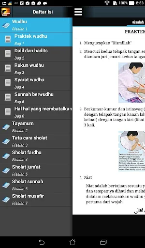 Tuntunan Sholat Lengkap Screenshot 3