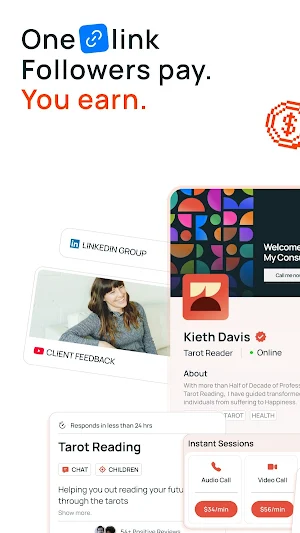 SuprPal: Link-in-Bio for calls Screenshot 0