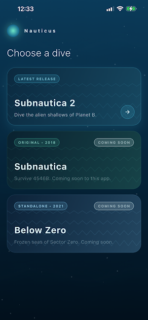 Nauticus : Subnautica Map Screenshot 0