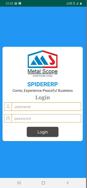 MetalscopeErp Screenshot 1