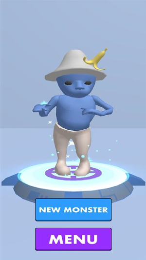 Monster-Makeover Match games Screenshot 3