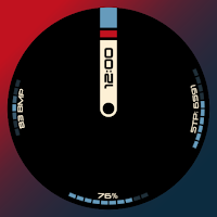 [69D] EXP01 hybrid watch face