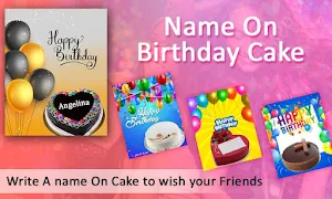 Write Name on Birthday Cake Screenshot 1