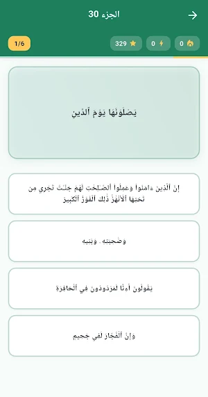إختبر ذاكرتك القرأنية Screenshot 3