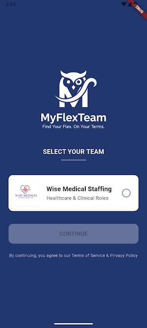 MyFlexTeam Screenshot 0