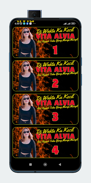 Dj Waktu ku Kecil - Vita alvia Screenshot 1