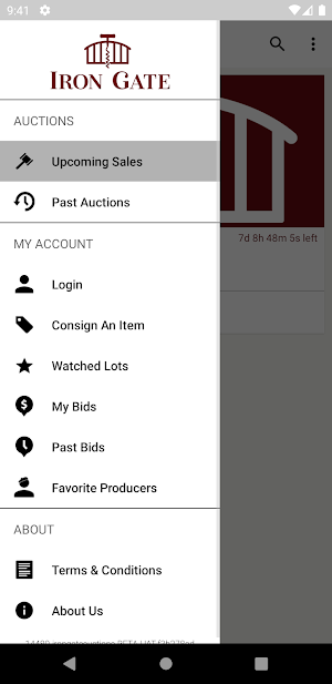 Iron Gate Auctions Screenshot 3