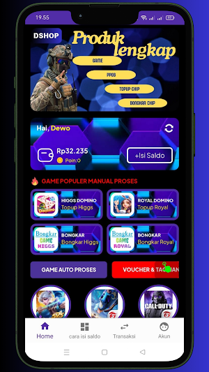 Dshop - HIGGS DOMINO & ROYAL Screenshot 1