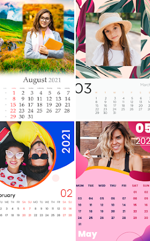 2021 Calendar Photo Frame 📆 Screenshot 3