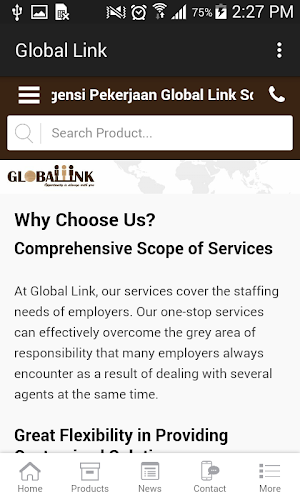 Global Link Screenshot 2