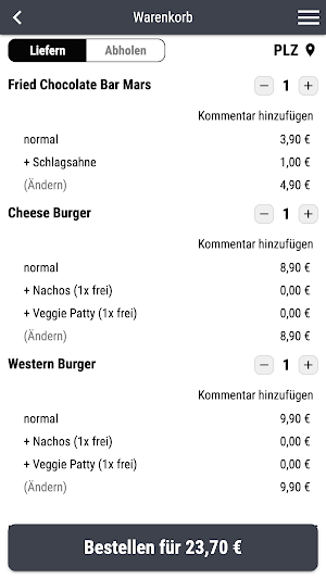 Burger Fam Datteln Screenshot 1