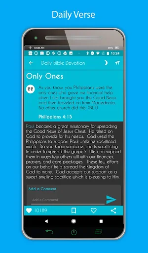 Daily Bible Devotion: Read, Pray, Grow Screenshot 1