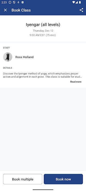 Bombay Room Yoga Screenshot 2