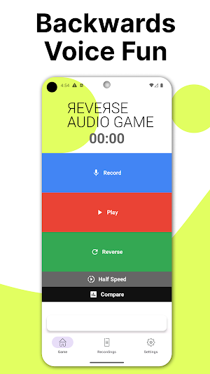 Reverse Audio Game Screenshot 3