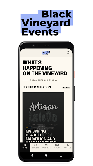 Black Martha's Vineyard Events Screenshot 0