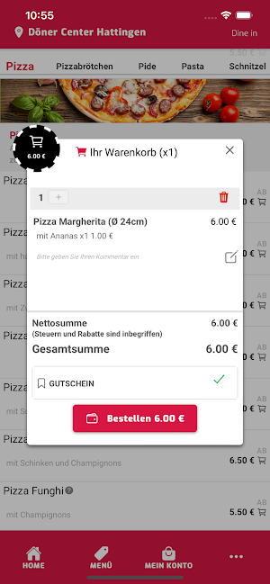 Döner Center Hattingen Screenshot 3