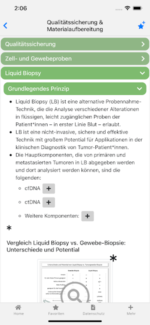 Präzisionsonkowissen Screenshot 2