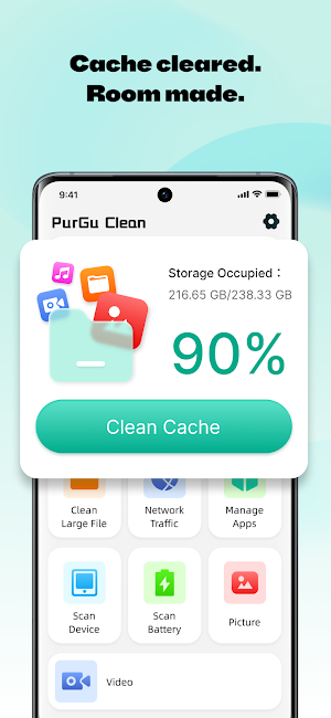 PurGu Clean: Storage Manager Screenshot 0