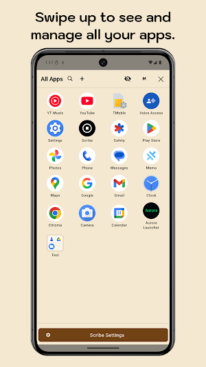 Scribe - Handwriting Launcher Screenshot 2